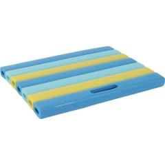 Kniekissen L396xB297xS32ca.mm 70g bunt (blau/gelb/türkis-Mix) TALEN TOOLS | 24 Stück