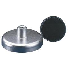 Magnetflachgreifer D.40xH18mm m.Gewindebuchse Haftkraft 125N | 10 Stück