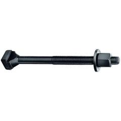 T-Nutenschraube DIN 787 T-Nut 14mm M12 L.100mm Güte 10.9 m.Mutter u.Scheibe AMF