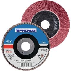 Fächerscheibe D.125mm K.40 kon.INOX CO TECWERK | 10 Stück