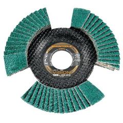 Fächerscheibe LSZ F VISION D.125mm K.60 kon.INOX ZK RHODIUS | 10 Stück