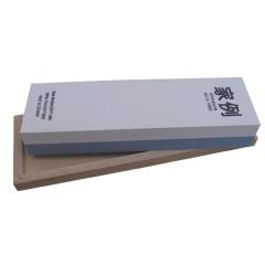 Abziehstein L200xB60xH30mm 1000/3000 im Holzkasten MÜLLER