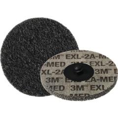 Vlieskompaktscheibe Scotch Brite™ XL-DR D.50,8mm fine grau 22100min-¹ 3M | 15 Stück