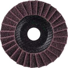 Fächerscheibe Vlies D.125mm K.180 VA,STA Ausf.mittel PROMAT | 5 Stück