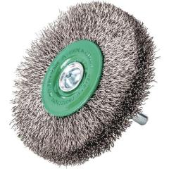 Rundbürste D.80mm Drahtstärke 0,2mm VA 9mm 12000min-¹ 10