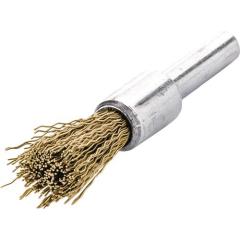 Rundbürste D.23mm Drahtstärke 0,20mm MS gewellt 18000min-¹ 10 LESSMANN