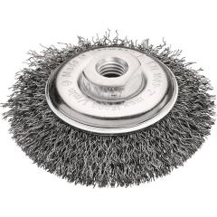 Rundbürste D.100mm Drahtstärke 0,35mm STA gewellt 10mm 1 LESSMANN