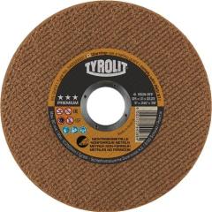 Trennscheibe Premium D125x1mm ger.NE-Metalle Bohr.22,23mm TYROLIT | 25 Stück