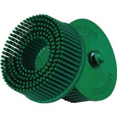 Radialbürstenscheibe Sunburst D.51mm K.50 A50 XCRS B.51 grün 25000min-¹ TYROLIT