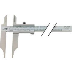 Werkstattmessschieber DIN862 800mm m.Spitzen Schnabel-L.150mm PREISSER