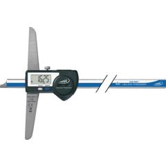 Tiefenmessschieber DIN 862 DIGI-MET IP67 200mm D.ausg.ger.Schiene H.PREISSER