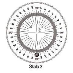 Standlupe Tech-Line Vergr. 8x Vario Skala 1,2,3,4,5 6tlg. Schweizer