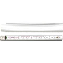 Gliedermaßstab L.2m B.16mm mm/cm EG III Buche weiß BMI