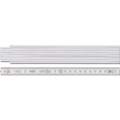 Gliedermaßstab 9072 L.2m B.16mm mm/cm EG III Buche weiß BMI