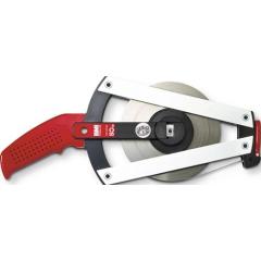 Rahmenbandmaß ERGOLINE L.50m Band-B.13mm B mm/cm EG II Alu.gelb Stahlmaßband BMI