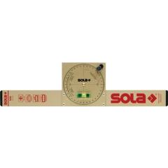 Neigungswasserwaage NAM 50 T 50cm Alu.gold m.Magnet SOLA