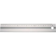 Lineal L.300mm Alu.m.Griffmulde Q.50x5mm TECWERK