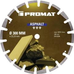 Diamanttrennscheibe ASPHALT D.350mm Bohr.20mm Seg.-H.10mm Seg.-S.3,2mm
