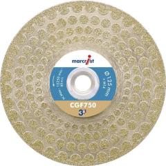 Diamanttrenn-/Schleifscheibe CGF750 D.125mm M14 Seg.-H.68,5mm Seg.-S.2,8mm