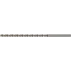 Tieflochspiralbohrer DIN 1869 Typ TS - Ø 4,5 mm HSS-Co Zyl.schaft Reihe 1 TECWERK | 5 Stück