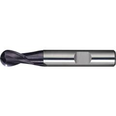Vollradiusfräser Ø 3 mm Einsatz-L.9 mm VHM TiAlN HB Z.2 kurz TECWERK