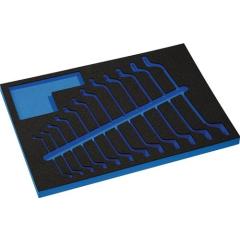 Werkzeugmodul Leereinlage 3/3-Modul 4000 871 233,12-tlg.TECWERK