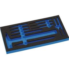 Werkzeugmodul Leereinlage 1/3-Modul 4000 871 243,11-tlg.TECWERK
