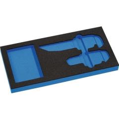 Werkzeugmodul Leereinlage 1/3-Modul 4000 871 245,18-tlg.TECWERK