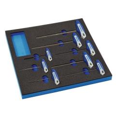 Werkzeugmodul 8-tlg.2/3-Modul Schlüsswelweiten 2-10mm PROMAT