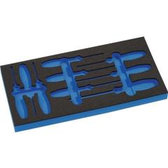 Werkzeugmodul Leereinlage 1/3-Modul 4000 871 239,9-tlg.TECWERK