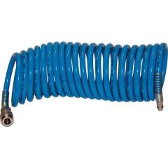 Druckluftschlauch ST ID 5,5mm AD 8mm L.5m Kuppl.DN 7,2 AEROTEC