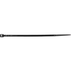 Kabelbinder L.200mm B.3,6mm PA schwarz (UV-beständig) 100St./Btl.