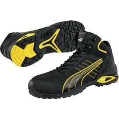 Sicherheitsstiefel Ams.Mid Gr.45 schwarz/gelb S3L FO SR 20345:2022 Leder PUMA