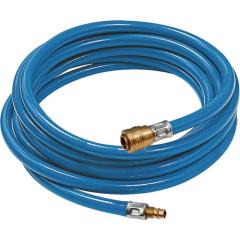 Soft-PVC-Druckluftschlauchset ID 9mm AD 14,5mm L.5m Schnellverschluss.DN 7,2