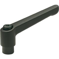 Verstellbarer Klemmhebel GN 300 d1 M 12mm l1 92mm IG GANTER