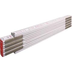 Gliedermaßstab 1607 L.2m B.1,70cm mm/cm EG III Buchenholz weiß STABILA