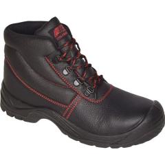 Sicherheitsstiefel BASIC STEP MID Gr.45 schwarz S3 SRC EN20345 Volleder NITRAS