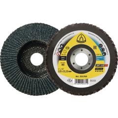 Fächerscheibe SMT 926 Special D.115mm K.40 6Grad gewölbt INOX,STA ZK KLINGSPOR | 10 Stück