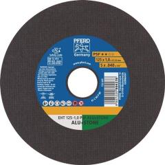 Trennscheibe EHT PSF ALU+STONE D125x1mm ger.Bohr.125mm PFERD | 25 Stück