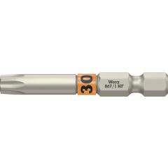Bit 867 TORX® HF 1/4 Zoll TX 30 | Länge 50 mm | m.Farbleitsystem WERA