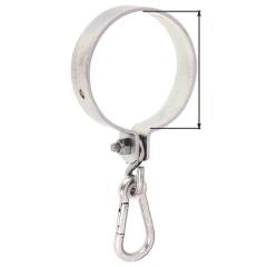 Schaukelschelle D.120mm STA galv.verzinkt, max.Belastung 70kg | 6 Stück