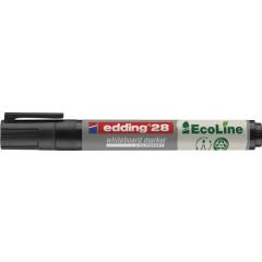 Whiteboardmarker 28 EcoLine schwarz Strich-B.1,5-3mm Rundspitze EDDING | 10 Stück