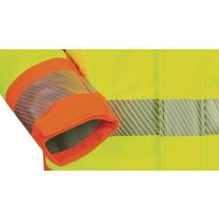 Warnschutzsoftshelljacke Rickmer Gr.S gelb/orange ELYSEE