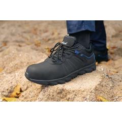 Sicherheitsschuh VEZZO Gr.42W.10,5 schwarz/blau S3 SRC EN20345 Action-Nubuk WICA