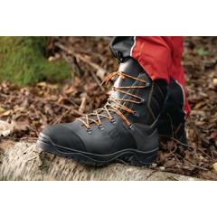 Forstsicherheitsstiefel KAILASH Gr.43 schwarz/orange GlattlederS3 HRO CI HI SRC