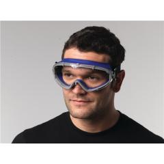 Vollsichtschutzbrille DAYLIGHT TOP EN 166 Rahmen blau,Scheibe klar PC TECWERK