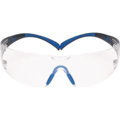 Schutzbrille SecureFit™ F400 EN 166 Bügel graublau,Scheibe klar PC 3M