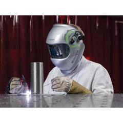 Schweißerschutzhelm Optrel e684 silber 90x110mm DIN 5-13 Krt.OPTREL