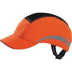 Anstoßkappe X! 9500 54-64cm neonorange Schirmlänge 5cm EN 812:2012 PRO FIT