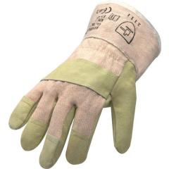 Handschuhe Top Gr.10,5 gelb Schweinsvollleder EN 388 PSA II ASATEX | 12 Stück